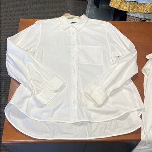 Classic White Button Down Shirt